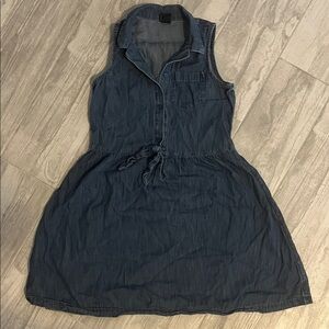 GAP Girls Blue Denim Dress